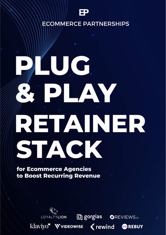 Plug & Play Retainer for ecommerce Agencies